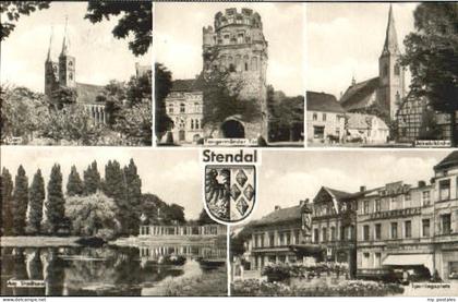 70102691 Stendal Stendal Dom Kirche Platz Tor Stendal