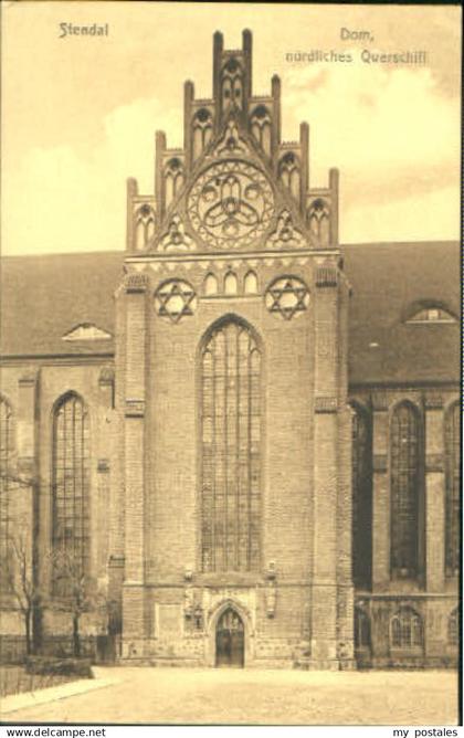 70106309 Stendal Stendal Dom ungelaufen ca. 1910