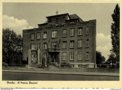 STRAELEN, St. Marien Hospital (1950s) AK