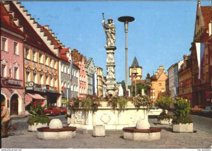 70111985 Straubing Straubing Ludwigsplatz  x 1989