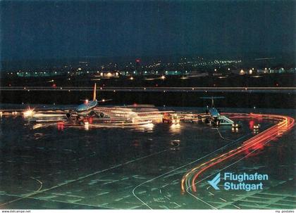 73877849 Stuttgart Flughafen Stuttgart bei Nacht