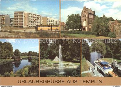 72004110 Templin Ringstrasse  Stadtmauer Prenzlauer Tor