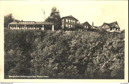 70893793 Thale Harz Thale Berghotel Rosstrappe x Thale