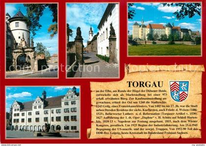 73209134 Torgau Schloss Marienkirche Rathaus Torgau