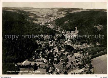 72788891 Triberg Schwarzwald Fliegeraufnahme Triberg