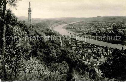 72769333 Trier Gesamtansicht mit Mariasaeule Trier