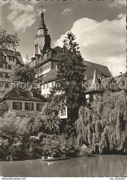 72063618 Tuebingen Stiftskirche Hoelderlinturm Tuebingen