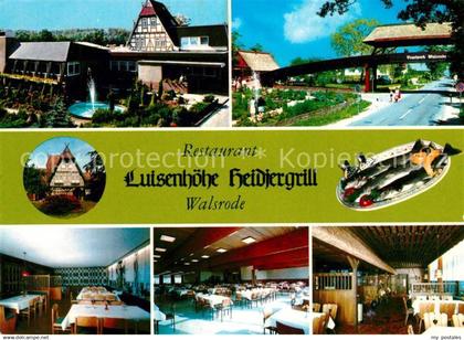 73110296 Walsrode Lueneburger Heide Restaurant Luisenhoehe Heidiergrill Walsrode