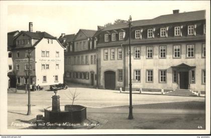 70891823 Weimar Thueringen Weimar Frauenplan Goethe Museum *