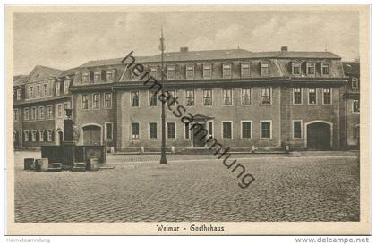 Weimar - Goethehaus - Verlag Buchbinder-Innung Weimar