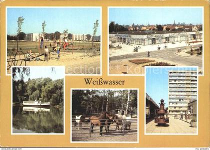 71954866 Weisswasser Oberlausitz Freizeitzentrum Lutherstrasse Jahnteich Schiffs