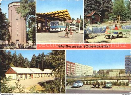 71983113 Weisswasser Oberlausitz Wasserturm Busbahnhof Tierpark