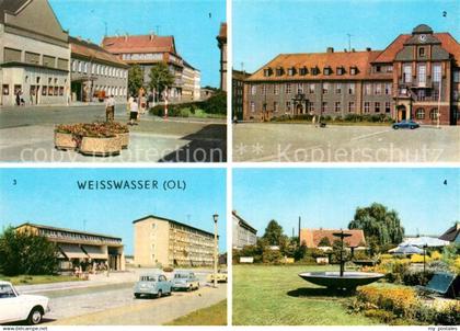 72997132 Weisswasser Oberlausitz Muskauer Strasse Rathaus Wohnkomplex Humboldtst