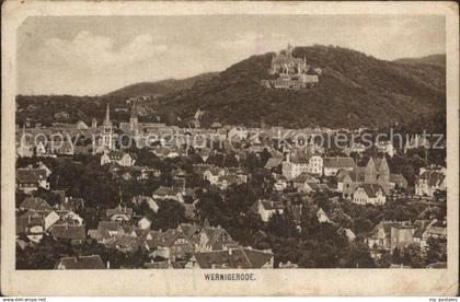 42454020 Wernigerode Harz Stadtansicht Wernigerode