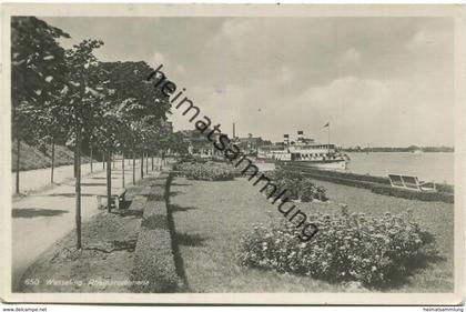 Wesseling - Rheinpromenade - Foto-AK - Verlag Tillmann Eich Wesseling gel. 1941