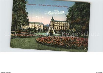 72501741 Wiesbaden Bowling Green K. Friedr. Platz