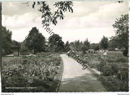 Berlin - Wilmersdorf - Volkspark - Foto-Ansichtskarte - Verlag Kunst und Bild Berlin