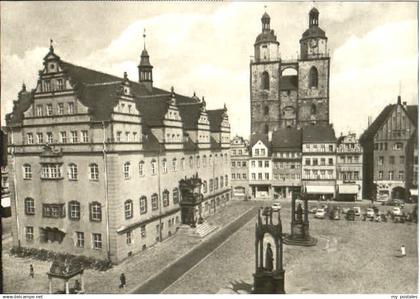 70093062 Wittenberg Lutherstadt Wittenberg Marktplatz