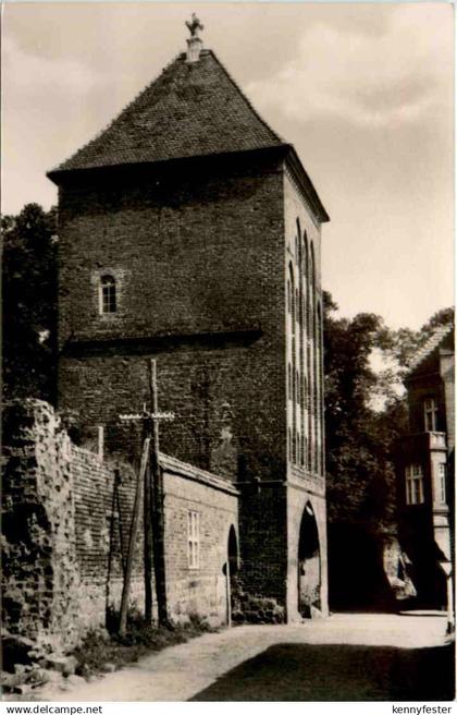 Wittstock Dosse, Gröpertor mit Mauer