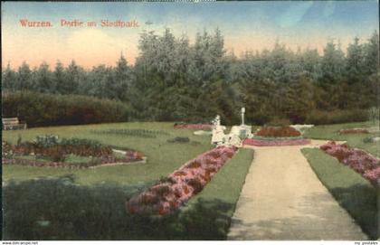 70084717 Wurzen Sachsen Wurzen Park ungelaufen ca. 1910