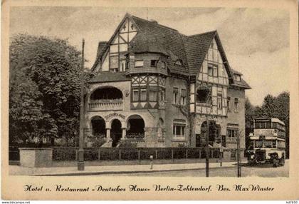 Berlin-Zehlendorf - Hotel Deutsches Haus