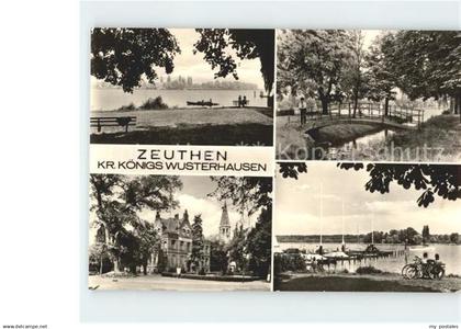 71947754 Zeuthen Kr Koenigs Wusterhausen Bruecke Rathaus