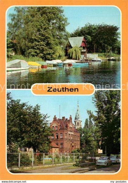 73073393 Zeuthen Zeuthener See Blick zum Rathaus