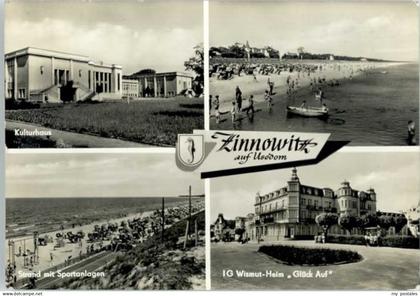 70633648 Zinnowitz Ostseebad Usedom Zinnowitz Wismut Heim  x Zinnowitz