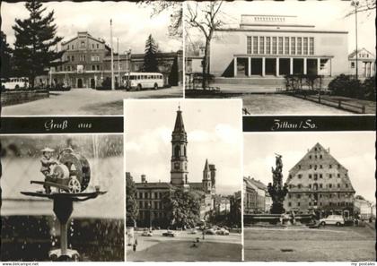 70893500 Zittau Zittau Bahnhof Theater Johanneum Johanniskirche x Zittau