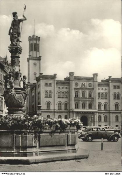 70894013 Zittau Zittau Marsbrunnen Rathaus *