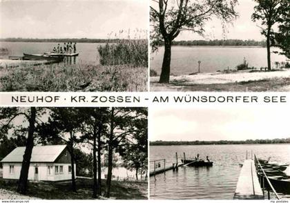 72727951 Neuhof Zossen Badestrand Wuensdorfer See Steg Bungalow