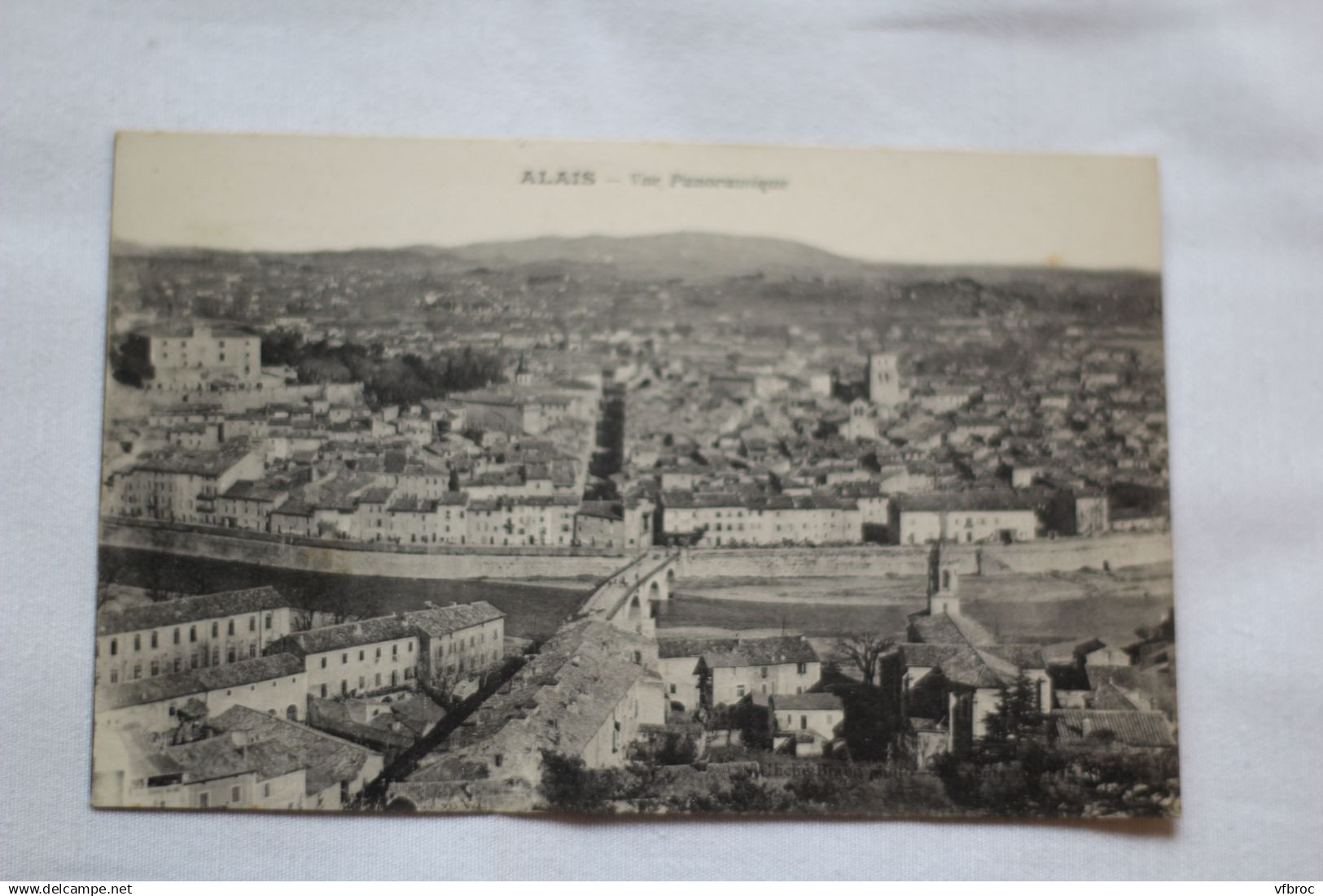 Alès, Alais, vue panoramique, Gard 30