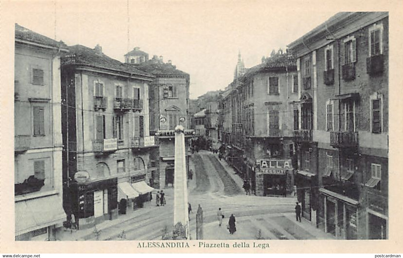 ALESSANDRIA - Piazzetta della Lega