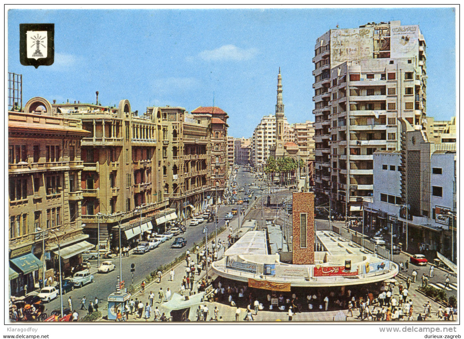 Alexandria old postcard travelled 1981 bb160115