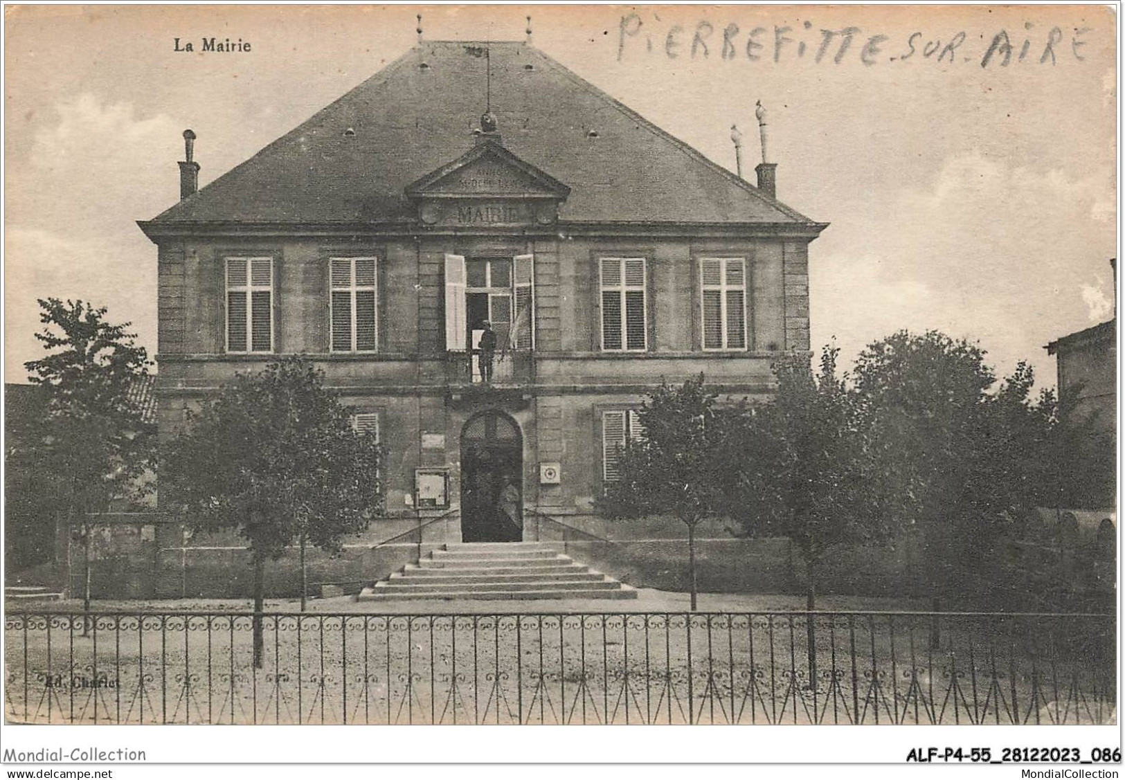 ALFP4-0344-55 - PIERREFITTE-SUR-AIRE - la mairie