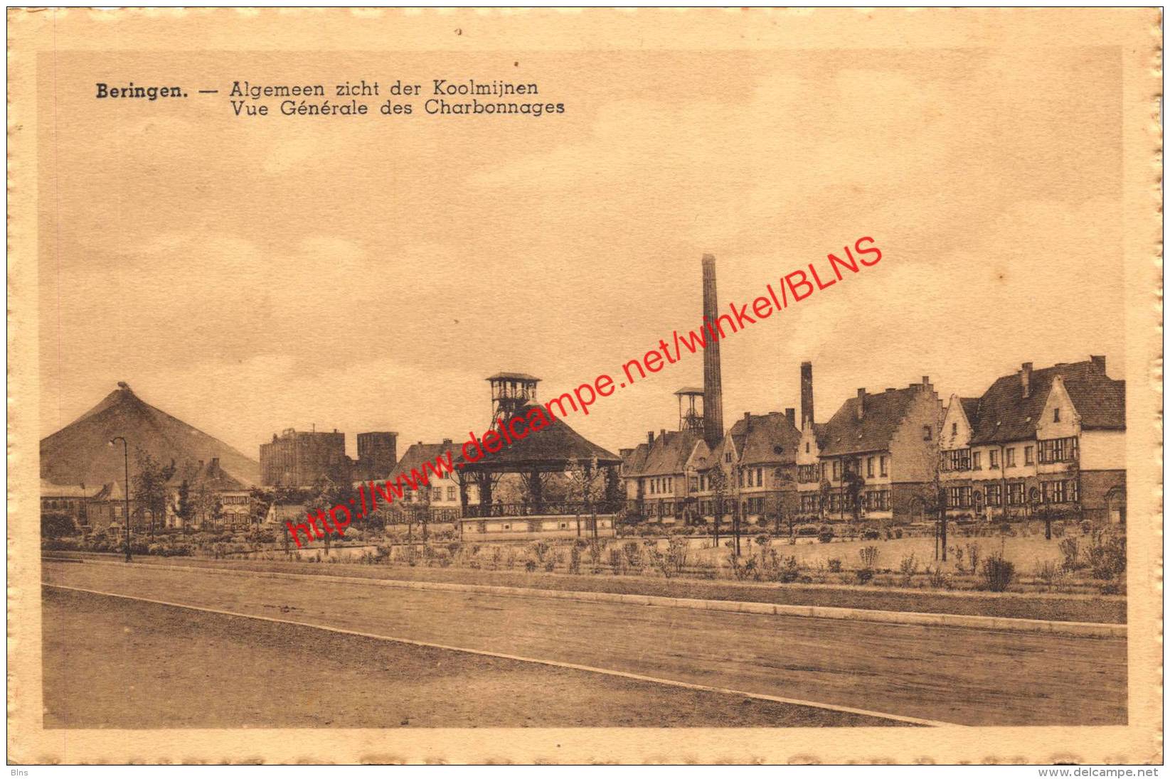 Algemeen zicht der Koolmijnen - Beringen