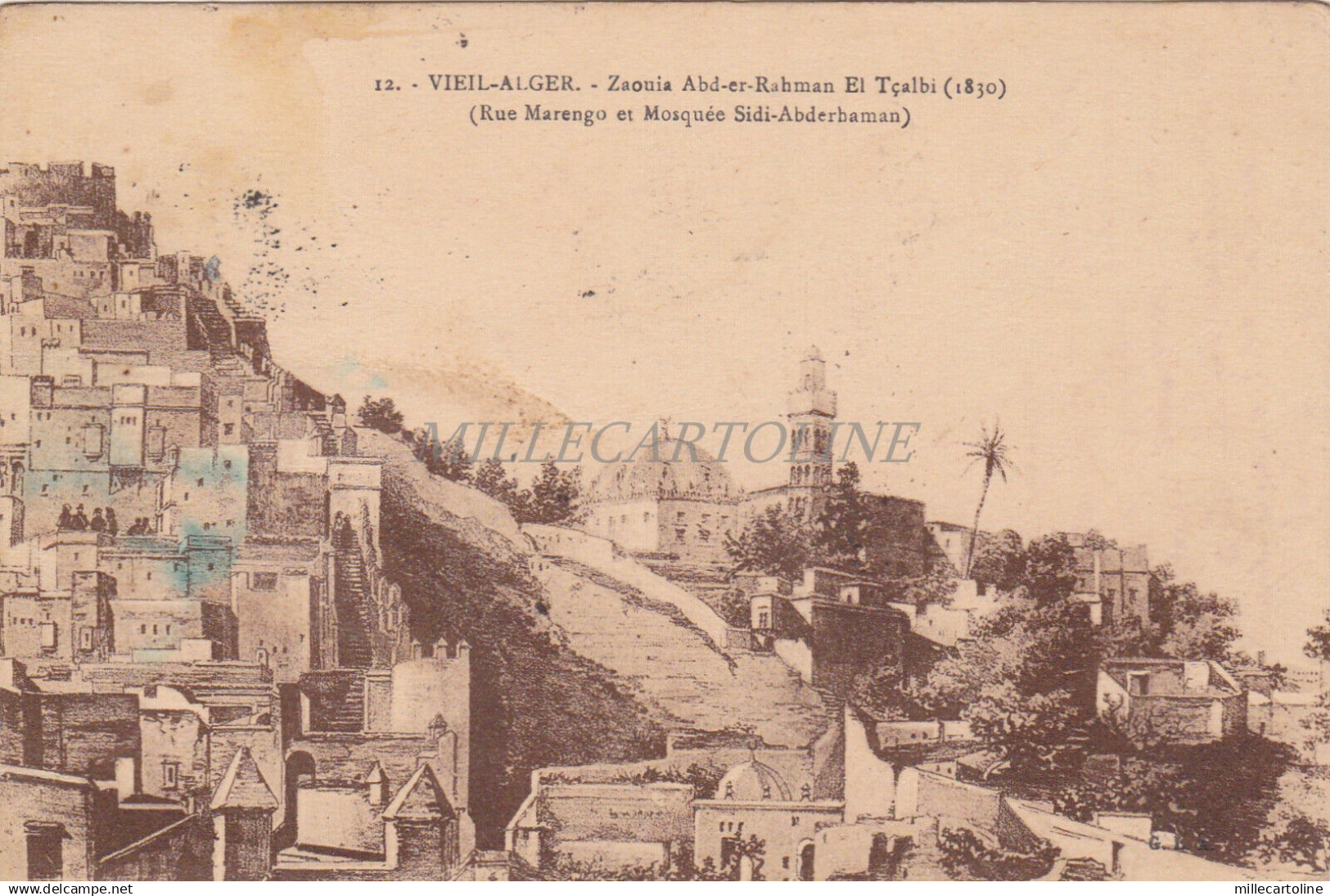 ALGERIA - Alger - Vieil Alger - Zaouia Abd-er-Rahman El Tcalbi (1830) 1925