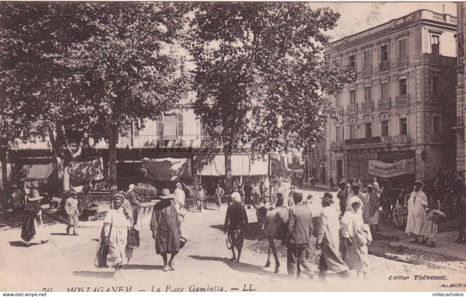 ALGERIA - Mostaganem - La Place Gambetta