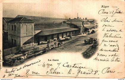 ALGERIA - ALGER - La Gare - VG - #027