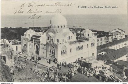 Alger - La Médersa, Ecole arabe