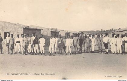 COLOMB BÉCHAR - Camp des Sénégalais - Ed. J. Geiser 80