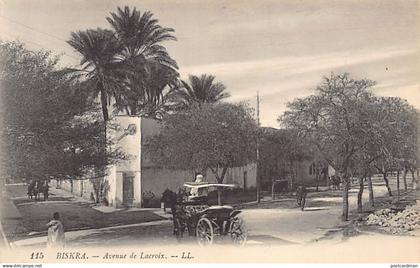 BISKRA - Avenue de Lacroix