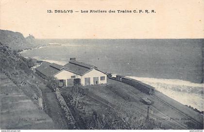 Algérie - DELLYS - Les ateliers des trains C.F.R.A. - Ed. H. Liguori 13