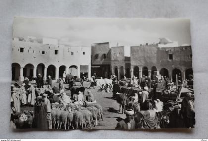 Cpsm, Ghardaia, un coin du marché, Algérie