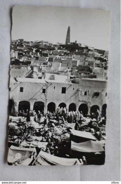 Cpsm, Ghardaia, vue sur le minaret, Algérie