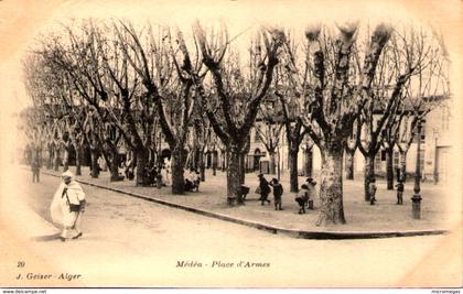 Algérie - MEDEA - Place d'Armes