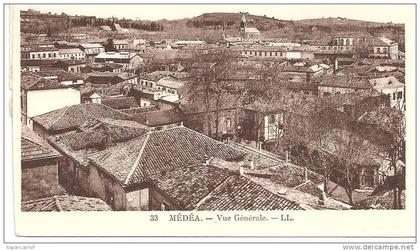 CARTE POSTALE :    MéDéA   "  vue  générale  "  medea