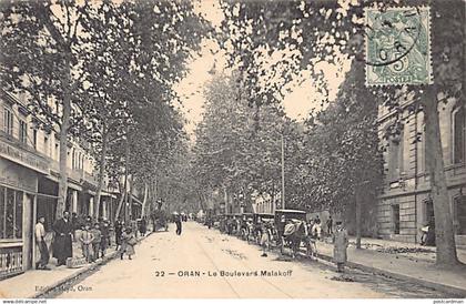 ORAN - Le Boulevard Malakoff - Les calèches - Ed. Heyd 22