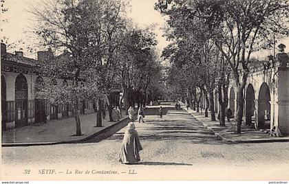 SETIF - La rue de Constantine