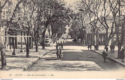 SETIF - Rue de Constantine